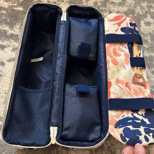 Wine Tote Bag Picnic Set with Isolated Cooler Compartment